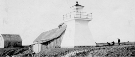 Historic Island lighthouse